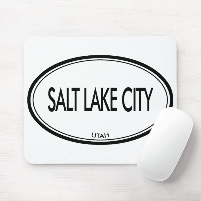 Salt Lake City, Utah Mouse Pad