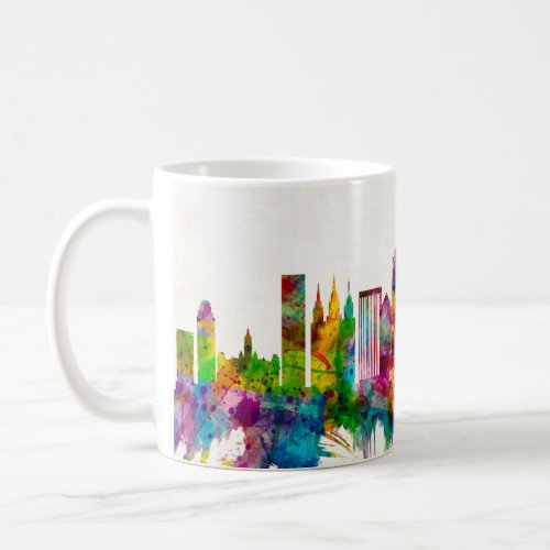 Salt Lake City Utah Skyline Coffee Mug