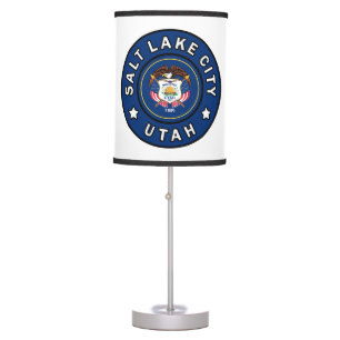 Salt Lake City Utah Table Lamp