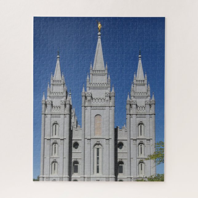 Salt Lake City Utah Temple Jigsaw Puzzle (Vertical)