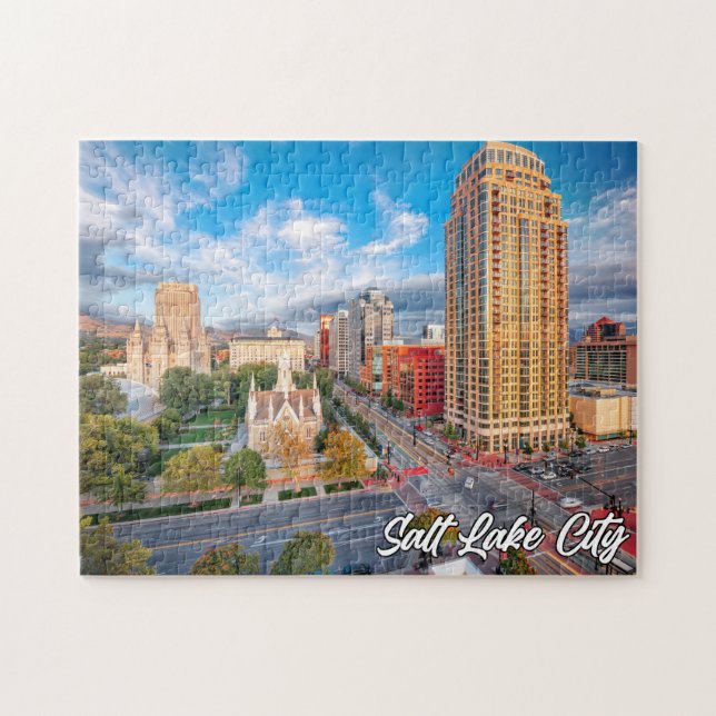Salt Lake City, Utah, USA Jigsaw Puzzle (Horizontal)