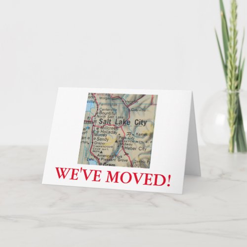 Salt Lake City Weve Moved address announcement