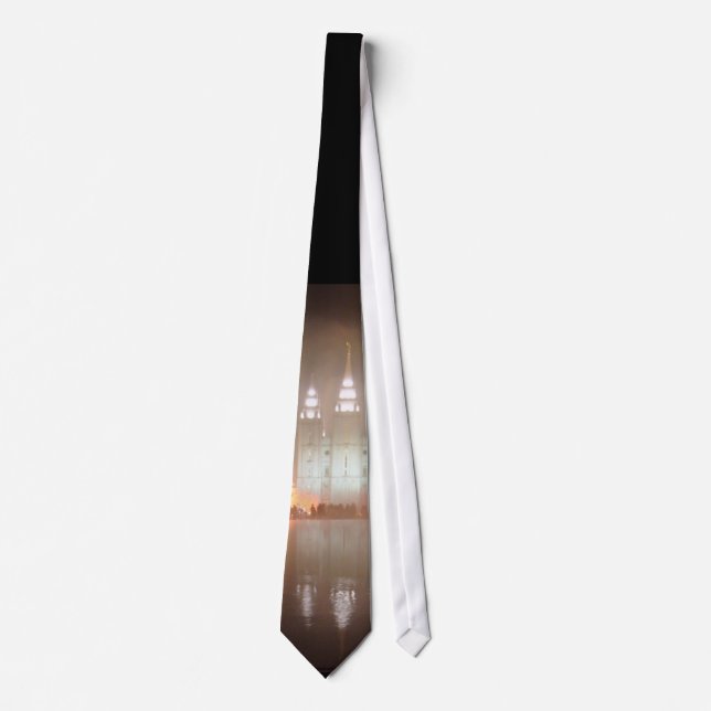 Salt Lake Temple Neck Tie (Front)