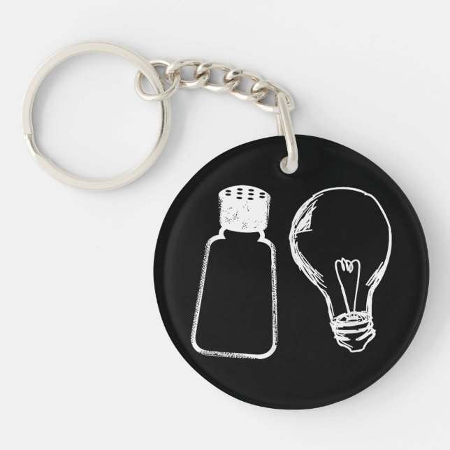 Salt & Light Be Ye Salt Bible Verses Matthew 513-1 Keychain (Front)