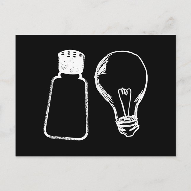 Salt & Light Be Ye Salt Bible Verses Matthew 513-1 Postcard (Front)