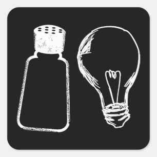 Salt & Light Be Ye Salt Bible Verses Matthew 513-1 Square Sticker