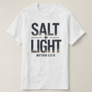 "SALT + LIGHT Christian – Matthew 5:13 T-Shirt