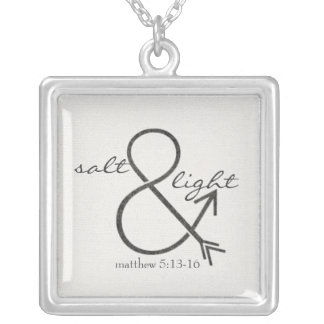 Salt & Light Silver Plated Necklace