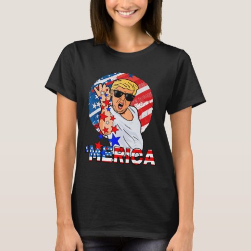 Salt Merica Make Usa Great Again Usa Flag Mens Boy T_Shirt