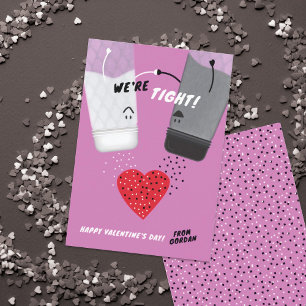 Salt & Pepper Classroom Valentine's Day Card