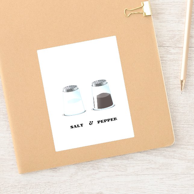 Salt & Pepper Sticker (Notebook)