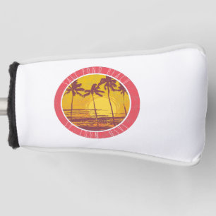 Salt Pond Beach St. John, Usvi Vintage Beach Sunri Golf Head Cover