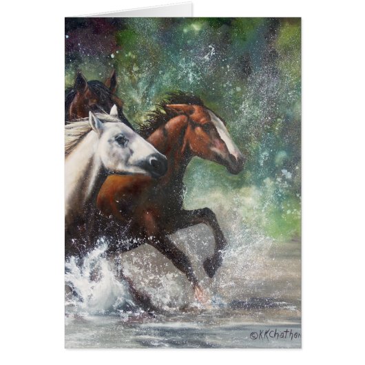 Salt River Wild Horses Cards (Front)