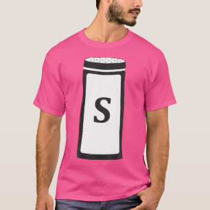 Salt Shaker Costume Halloween Salt  Pepper Matchin T-Shirt