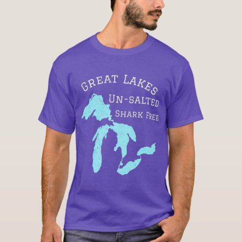 Salt Shark Free Great Lakes Premium T_Shirt