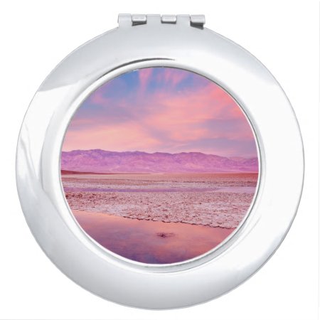 Salt Water Lake Death Valley Makeup Mirror