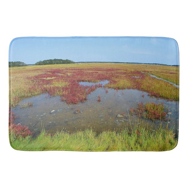 Salt Water Marsh Bath Mat (Front)