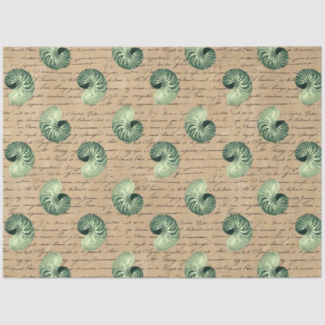 Salt Witch Grimore Series Design 10 Tissue Paper (Front)