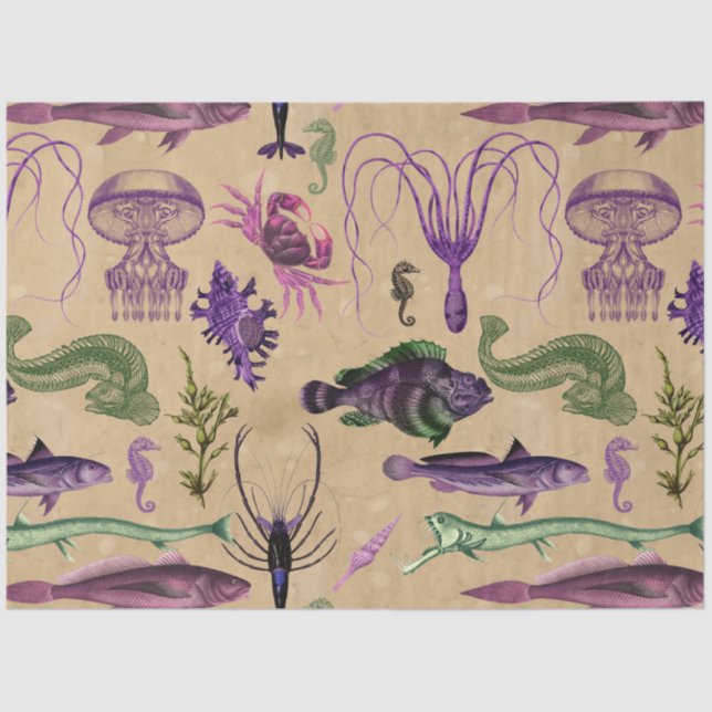 Salt Witch Grimore Series Design 14 Tissue Paper (Front)