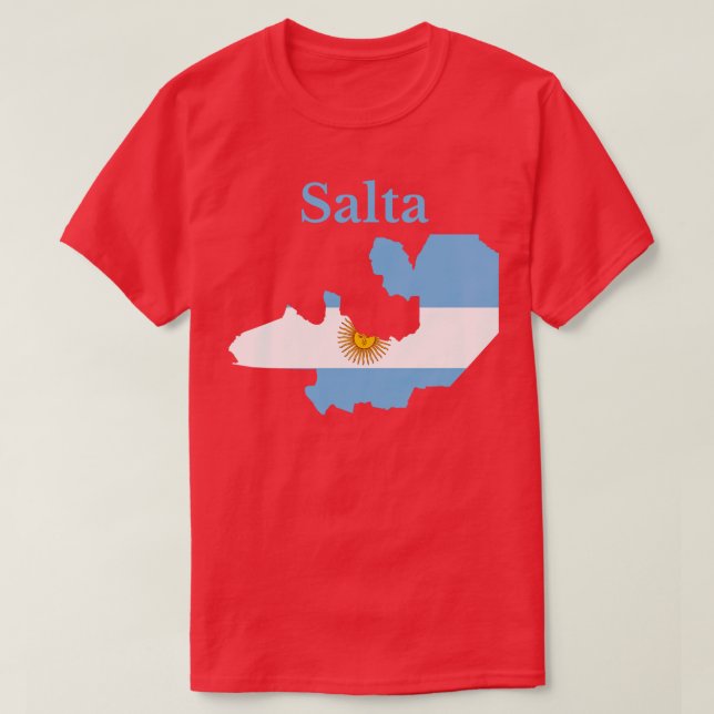 Salta Province Argentine T-Shirt (Design Front)