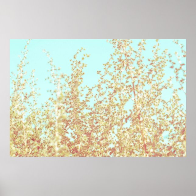 Saltbush Atriplex Leaf Nature Minimalistic Poster (Front)