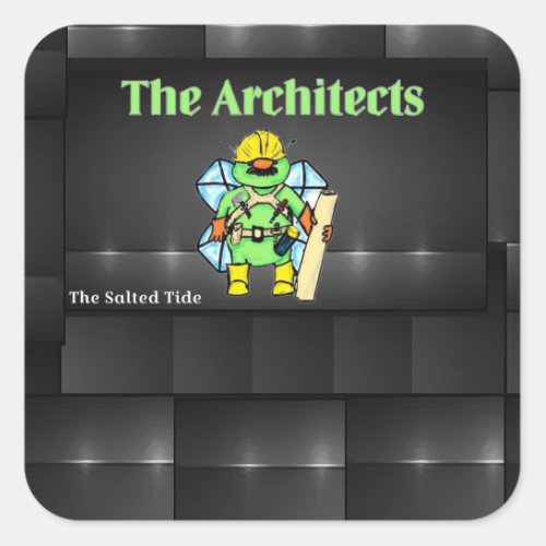 Salted Architects Thrive Sticker