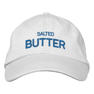 Salted Butter Embroidered Baseball Cap