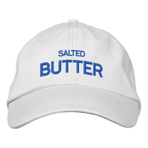 Salted Butter  Embroidered Baseball Cap