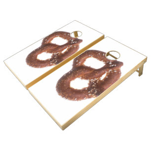 Salted Pretzel Cornhole Set