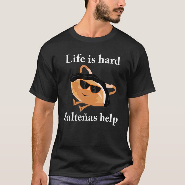 Salteñas Help Cool Bolivia Boliviana  Bolivian Say T-Shirt (Front)