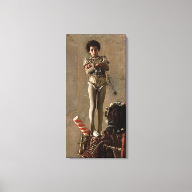 Saltimbanco Antonio Mancini Canvas Print (Front)