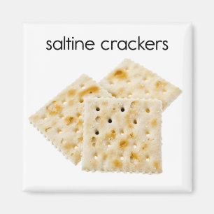 Saltine Crackers Refrigerator Magnet