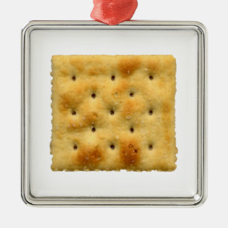 Saltine Soda Crackers Metal Ornament