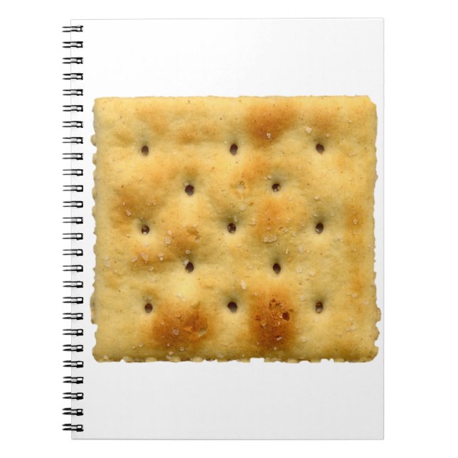Saltine Soda Crackers Notebook (Front)