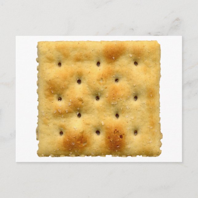 Saltine Soda Crackers Postcard (Front)