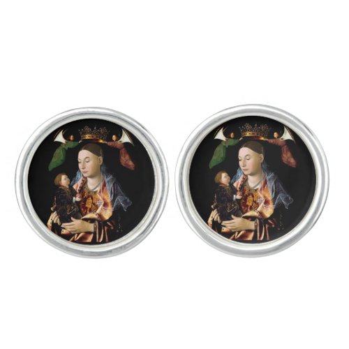 Salting Madonna and Christ Child Cufflinks