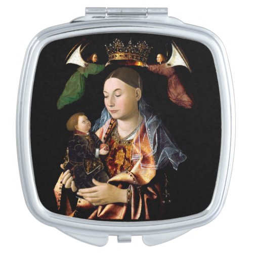 Salting Madonna and Christ Child Vanity Mirror