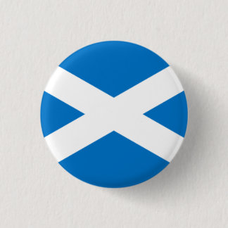Saltire Badge Pinback Button