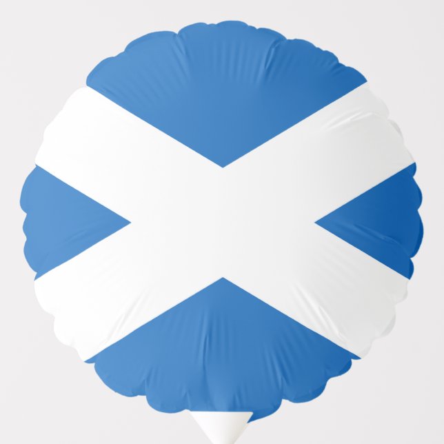 Saltire ~ Flag of Scotland Balloon (Front)