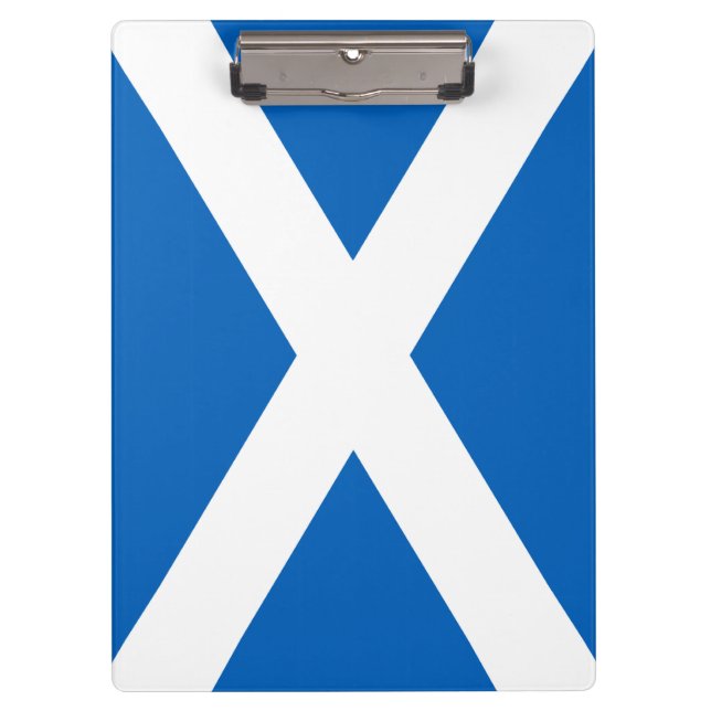 Saltire ~ Flag of Scotland Clipboard (Front)