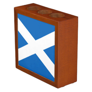 Saltire ~ Flag of Scotland Desk Organizer