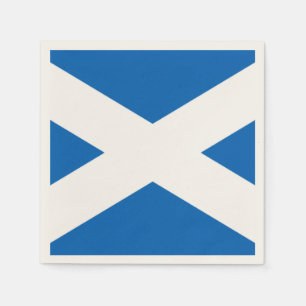 Saltire ~ Flag of Scotland Napkins