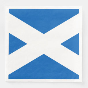 Saltire ~ Flag of Scotland Paper Dinner Napkins