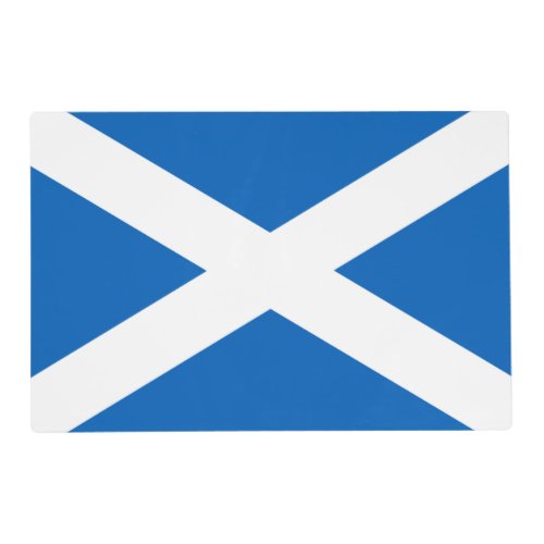 Saltire  Flag of Scotland Placemat