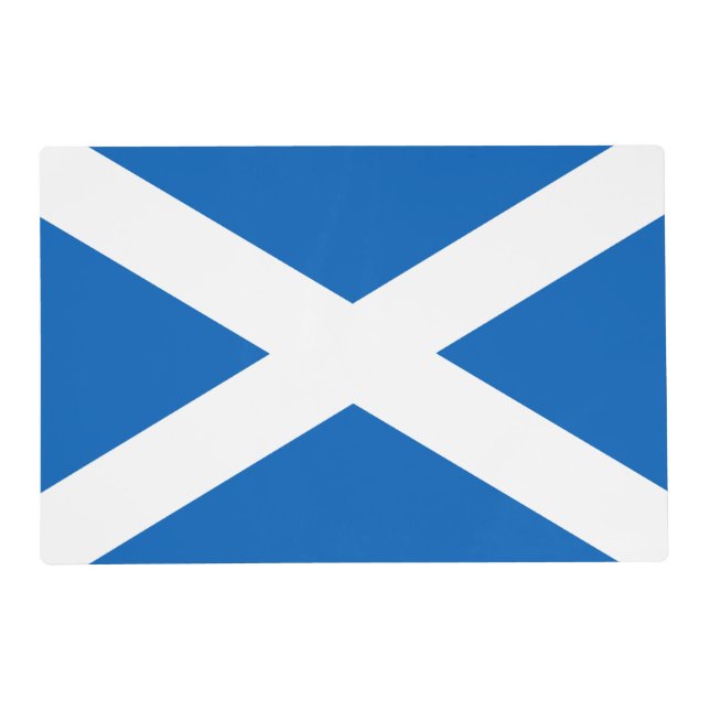 Saltire ~ Flag of Scotland Placemat (Front)