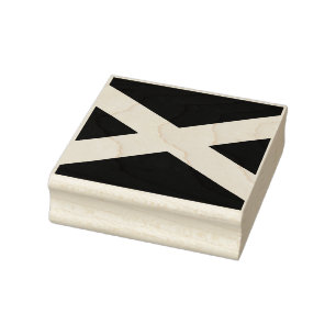Saltire ~ Flag of Scotland Rubber Stamp