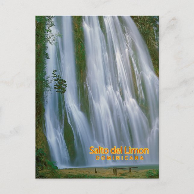 Salto del Limon Dominicana Postcard (Front)