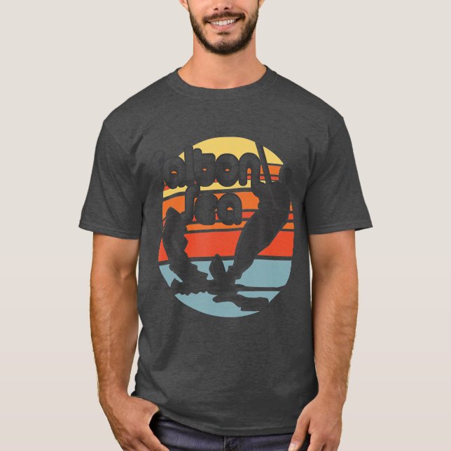 Salton Sea California water ski retro T-Shirt (Front)