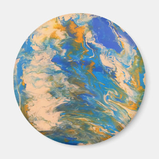 Saltwater abstract magnet