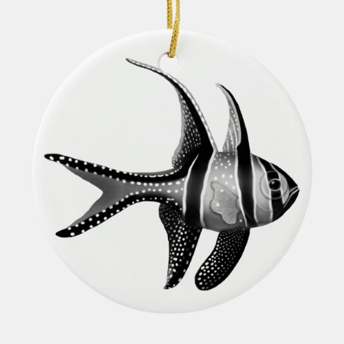 Saltwater Banggai Cardinalfish Ornament
